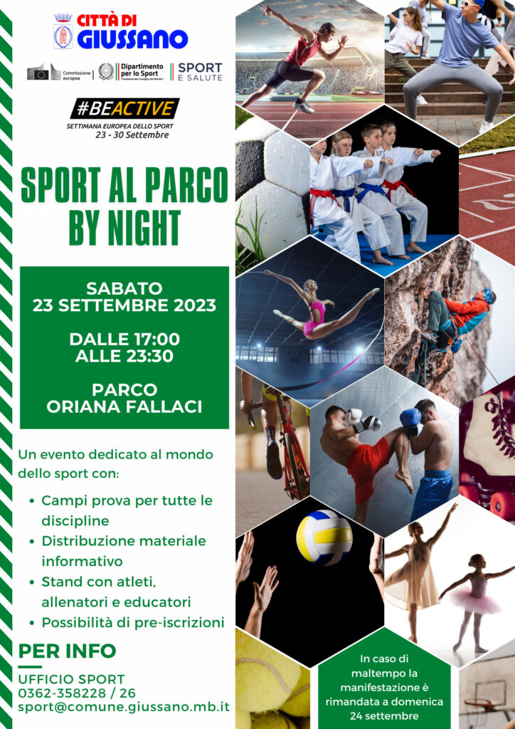 Sport al Parco by Night