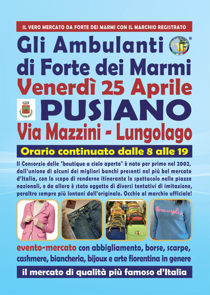 Pusiano mercato forte dei marmi