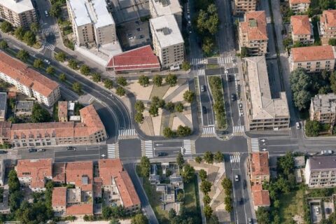 monza nuova piazza di Triante