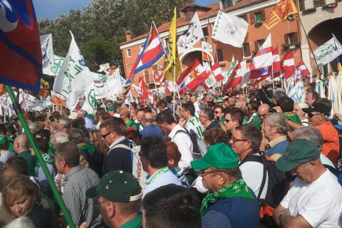 corbetta lega manifestazione venezia