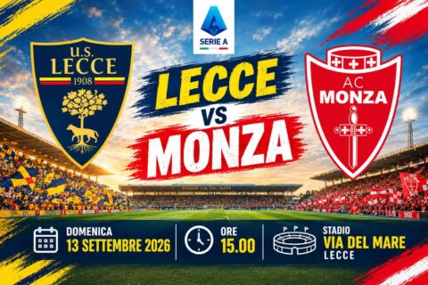 monza lecce monza locandina