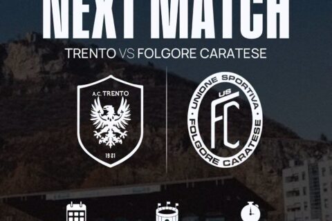 Folgore Caratese a Trento serie C